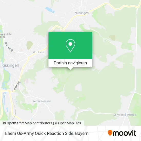 Ehem Us-Army Quick Reaction Side Karte