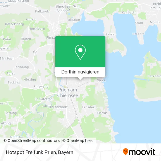 Hotspot Freifunk Prien Karte