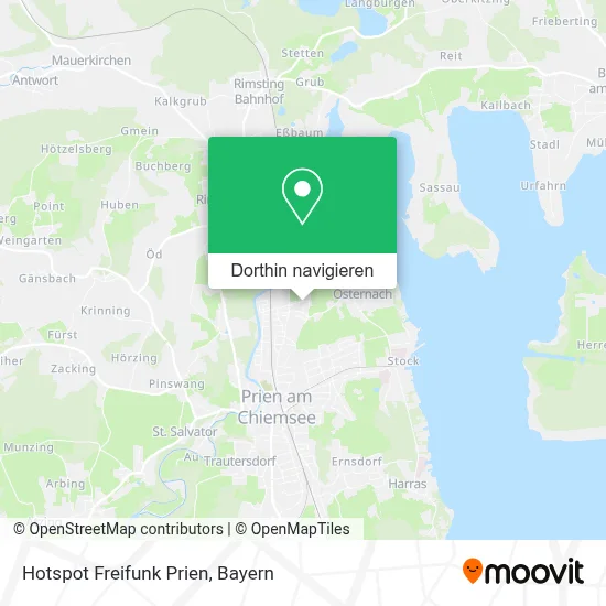 Hotspot Freifunk Prien Karte