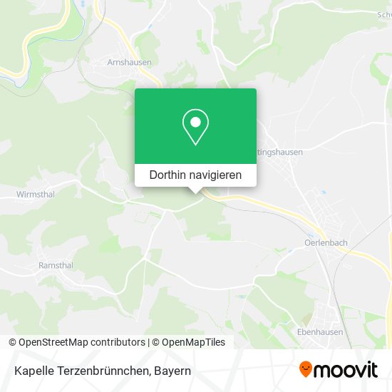 Kapelle Terzenbrünnchen Karte