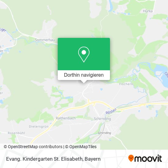 Evang. Kindergarten St. Elisabeth Karte