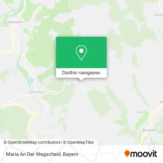 Maria An Der Wegscheid Karte