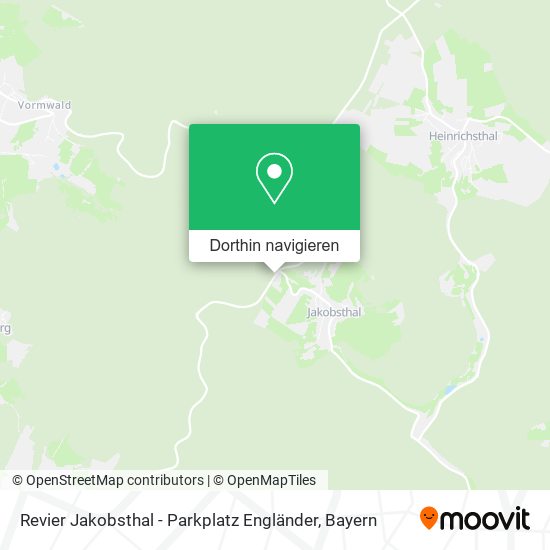 Revier Jakobsthal - Parkplatz Engländer Karte