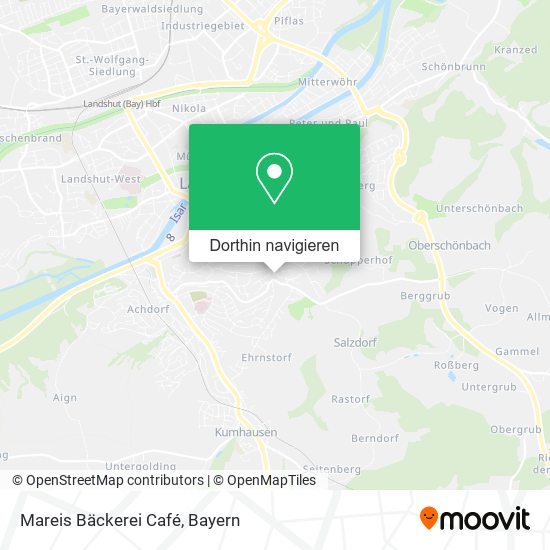 Mareis Bäckerei Café Karte