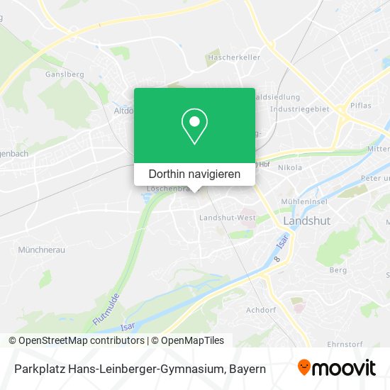 Parkplatz Hans-Leinberger-Gymnasium Karte