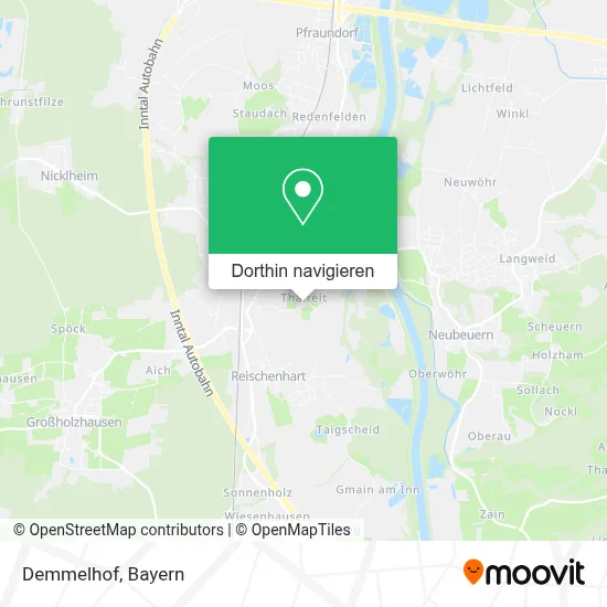 Demmelhof Karte