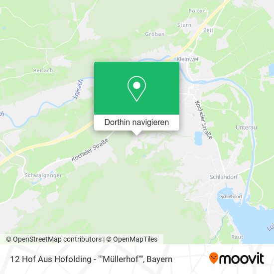 12 Hof Aus Hofolding - ""Müllerhof"" Karte