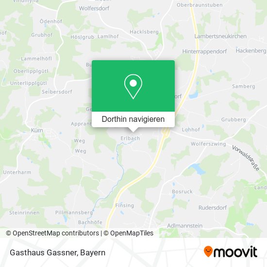 Gasthaus Gassner Karte