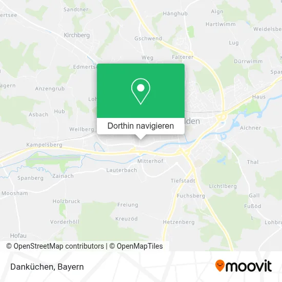 Danküchen Karte