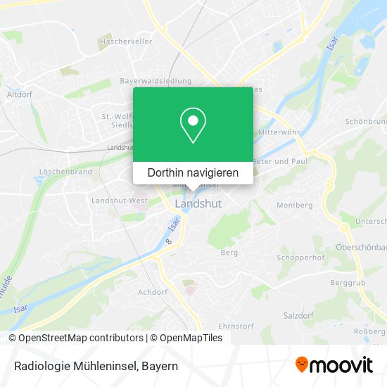 Radiologie Mühleninsel Karte