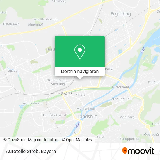 Autoteile Streb Karte