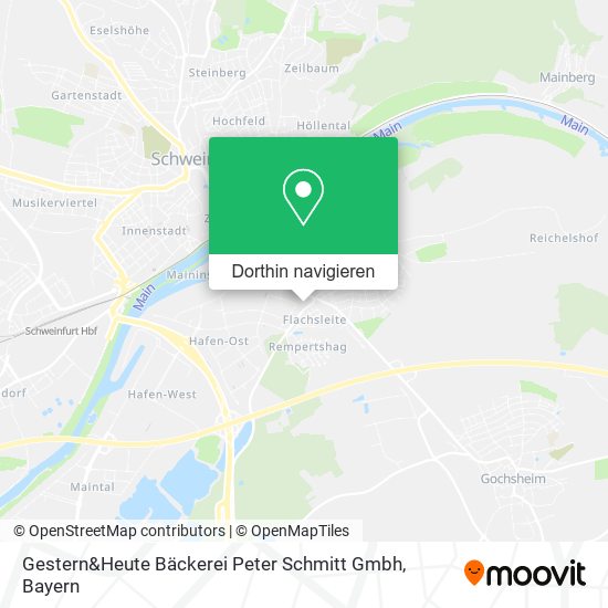 Gestern&Heute Bäckerei Peter Schmitt Gmbh Karte
