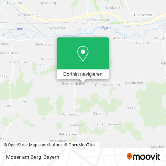 Moser am Berg Karte
