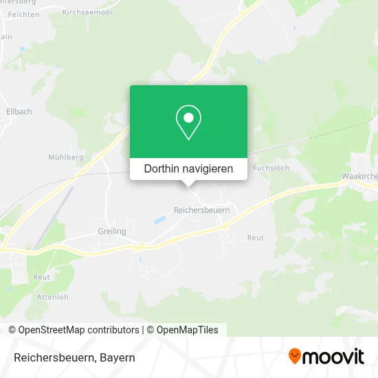 Reichersbeuern Karte