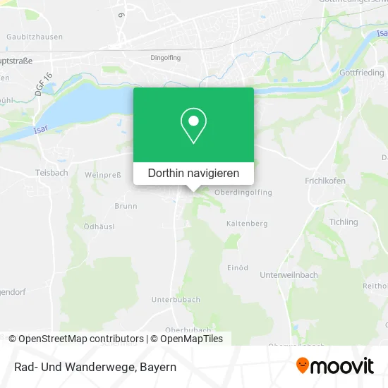 Rad- Und Wanderwege Karte