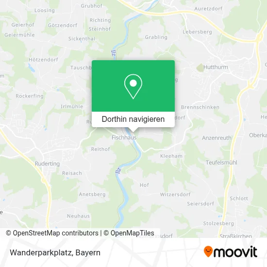 Wanderparkplatz Karte