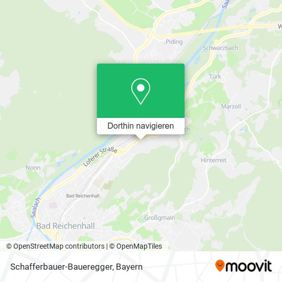 Schafferbauer-Baueregger Karte