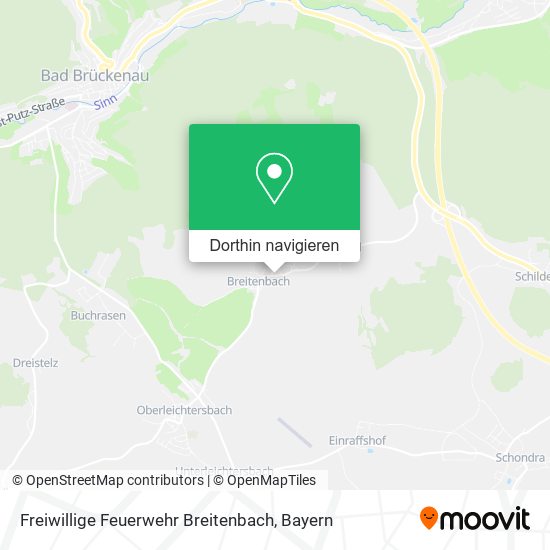 Freiwillige Feuerwehr Breitenbach Karte