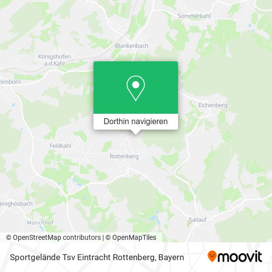 Sportgelände Tsv Eintracht Rottenberg Karte