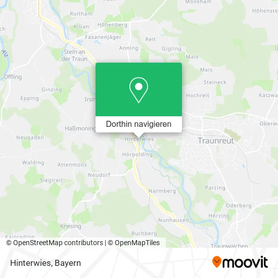 Hinterwies Karte
