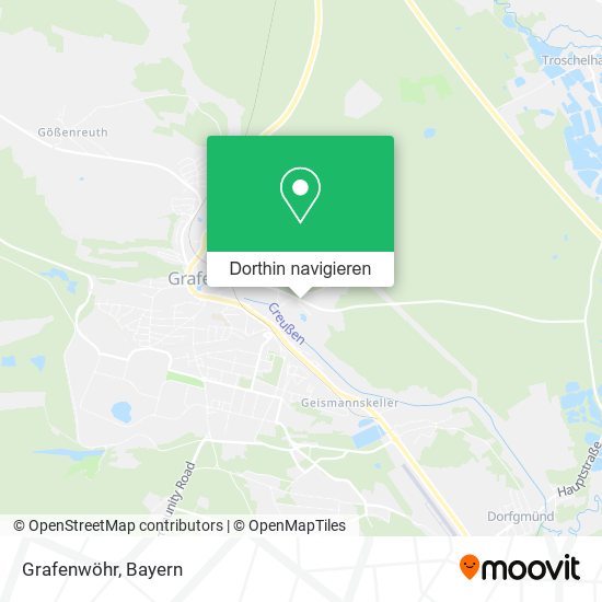 Grafenwöhr Karte