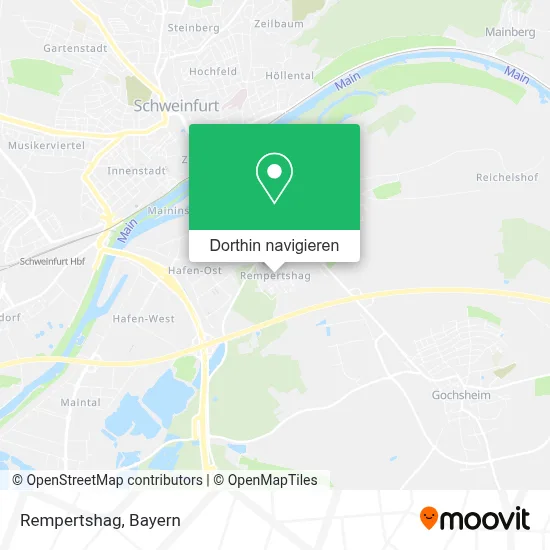 Rempertshag Karte
