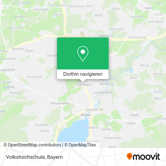 Volkshochschule Karte