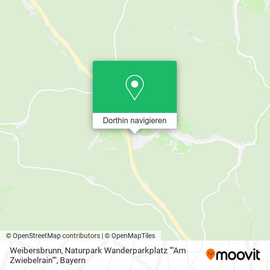 Weibersbrunn, Naturpark Wanderparkplatz ""Am Zwiebelrain"" Karte