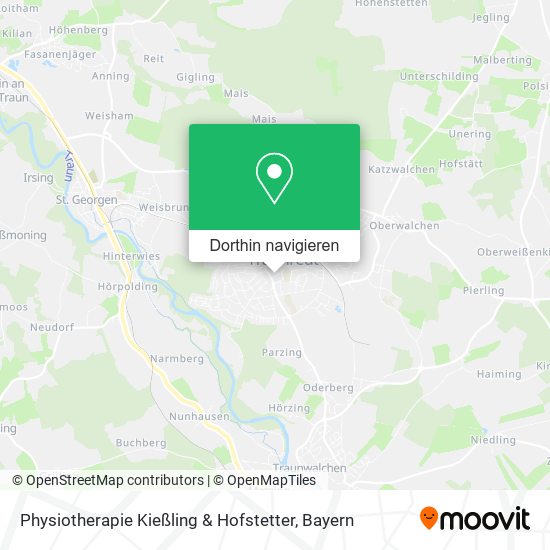 Physiotherapie Kießling & Hofstetter Karte