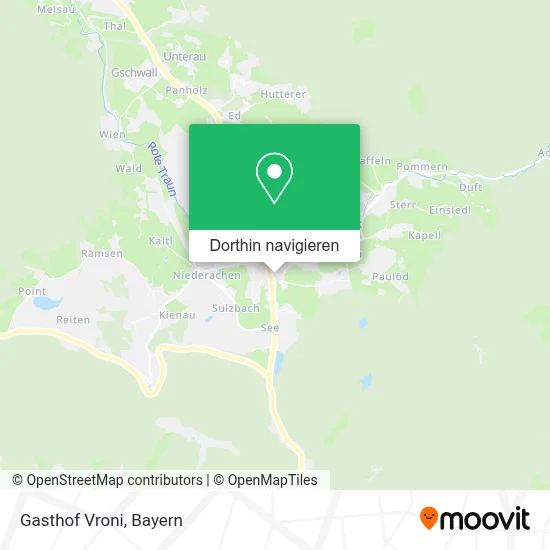 Gasthof Vroni Karte
