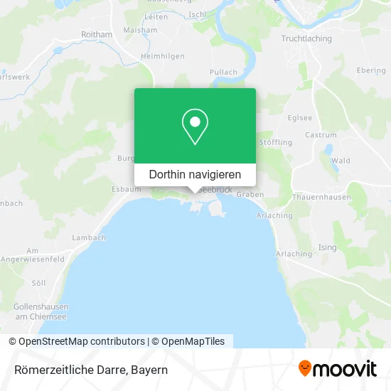 Römerzeitliche Darre Karte