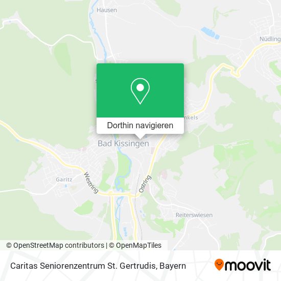 Caritas Seniorenzentrum St. Gertrudis Karte