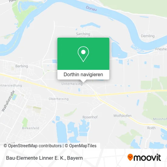 Bau-Elemente Linner E. K. Karte