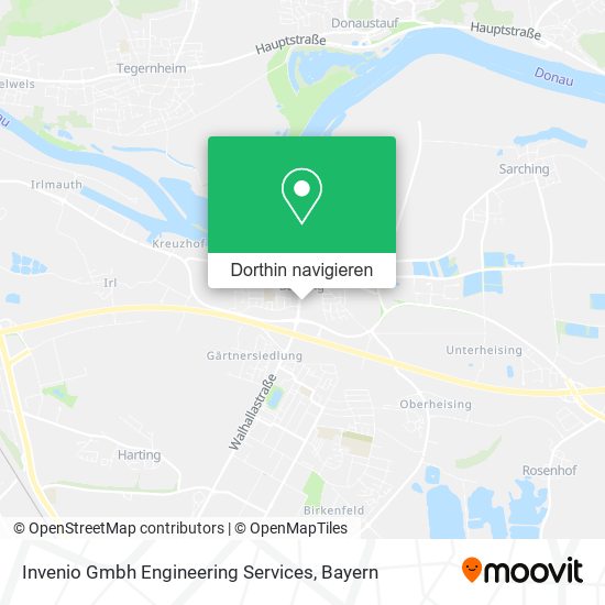 Invenio Gmbh Engineering Services Karte