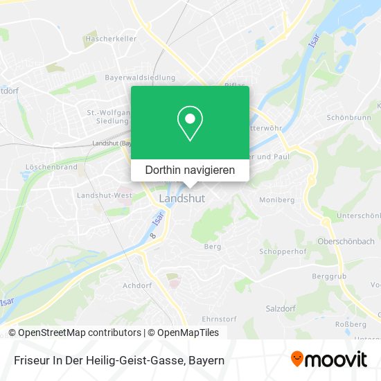 Friseur In Der Heilig-Geist-Gasse Karte