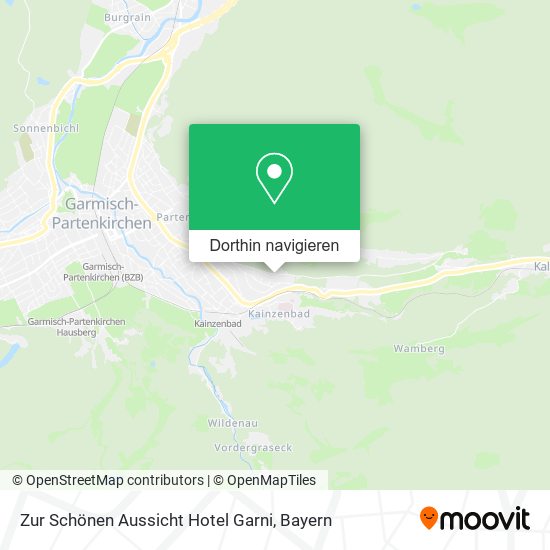 Zur Schönen Aussicht Hotel Garni Karte