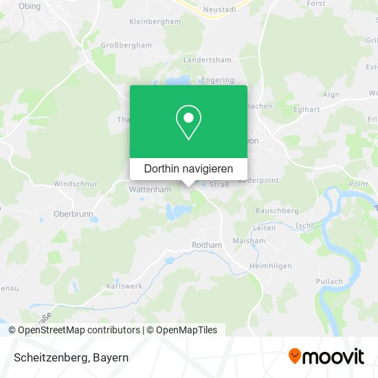 Scheitzenberg Karte