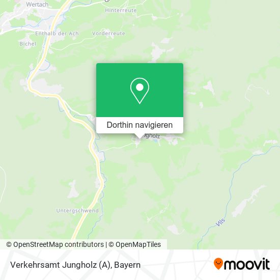 Verkehrsamt Jungholz (A) Karte