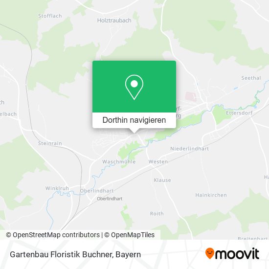 Gartenbau Floristik Buchner Karte