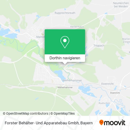 Forster Behälter- Und Apparatebau Gmbh Karte