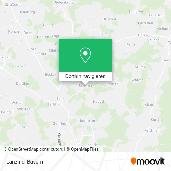 Lanzing Karte