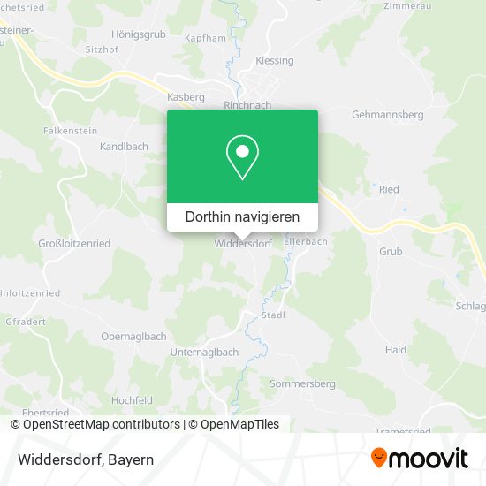 Widdersdorf Karte