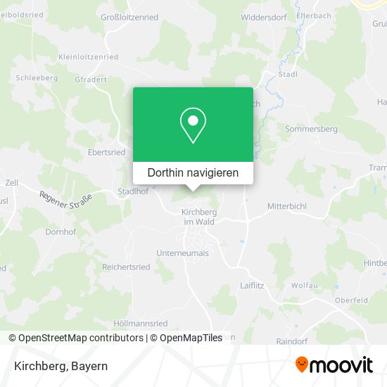 Kirchberg Karte