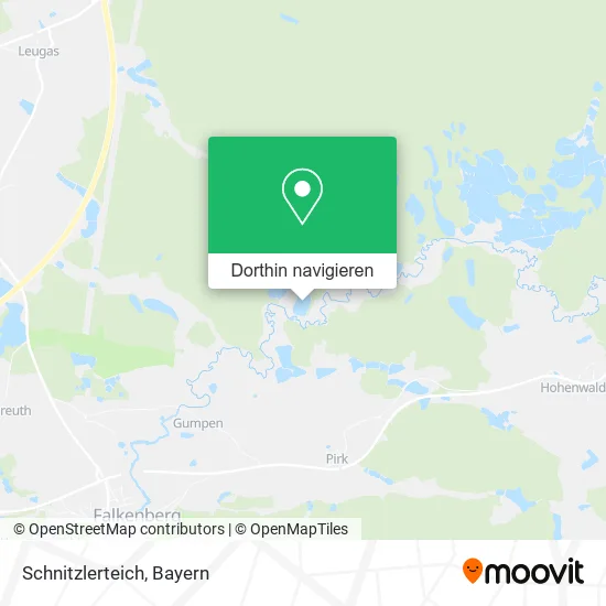 Schnitzlerteich Karte