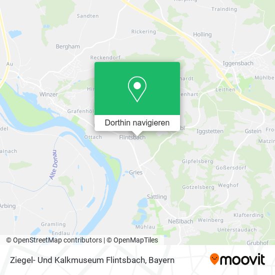 Ziegel- Und Kalkmuseum Flintsbach Karte