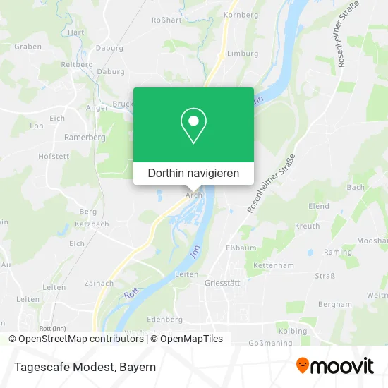 Tagescafe Modest Karte