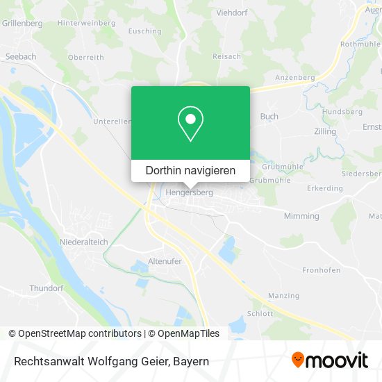 Rechtsanwalt Wolfgang Geier Karte