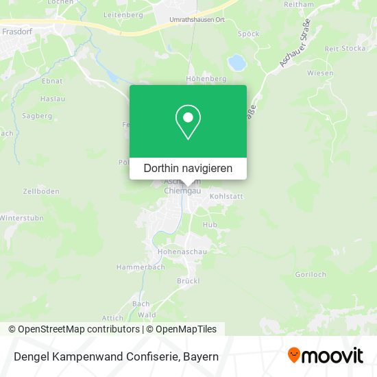 Dengel Kampenwand Confiserie Karte