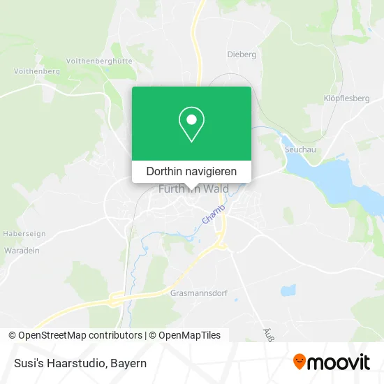 Susi's Haarstudio Karte