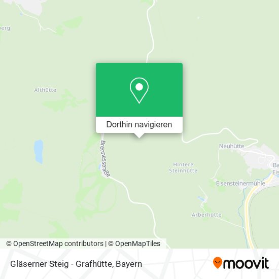 Gläserner Steig - Grafhütte Karte